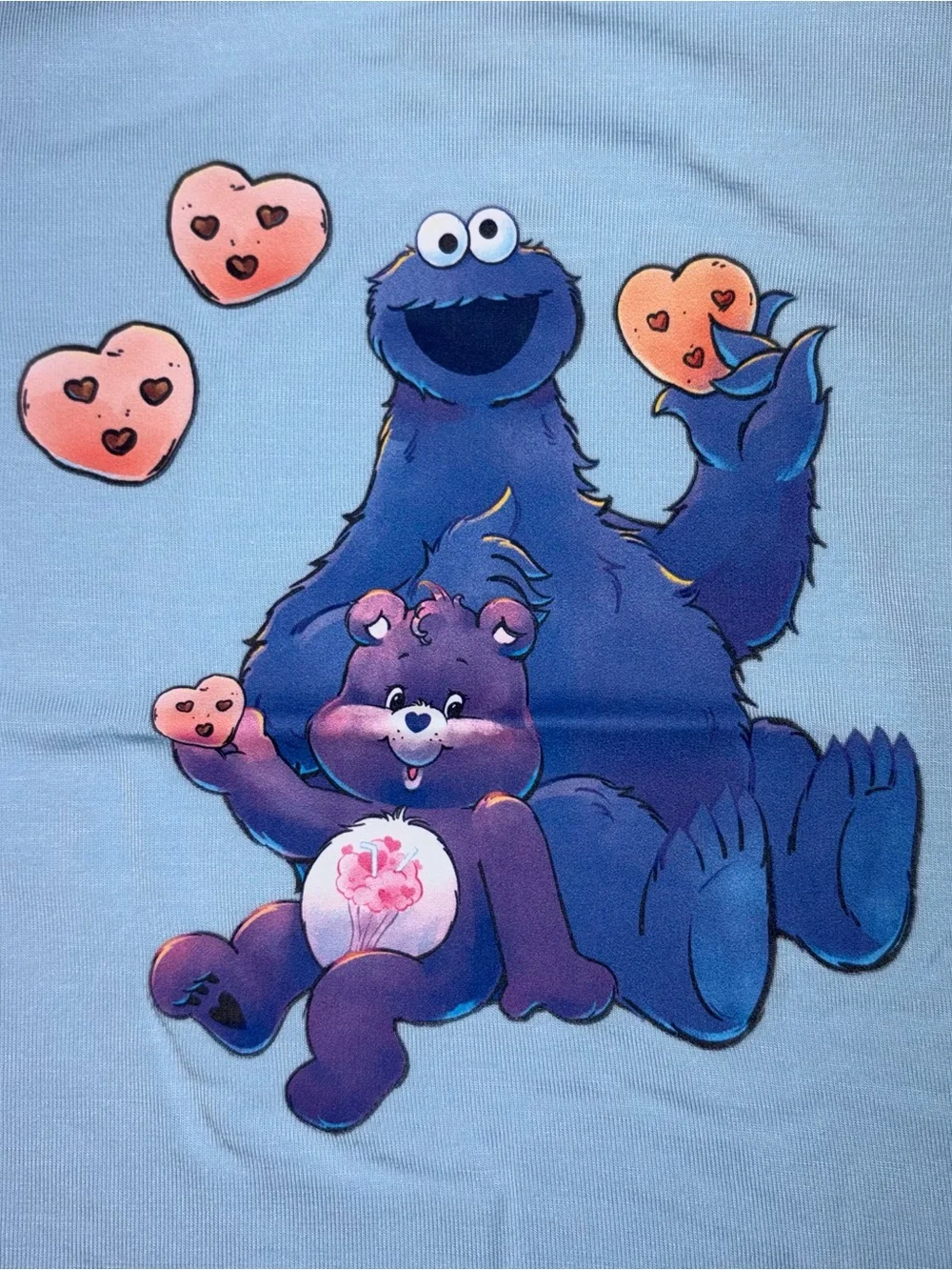 Posh Peanut X Care Bears X Sesame St bamboo shirt & shorts sz 18-24 Mo NWT